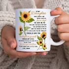 Daughter Mom Once Upon A Time I Asked God For An Angel Mug Daughter Sunflower