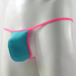 K223 G2232 Mens Sexy Pouch String Thong Ring String back Soft Smooth Silky - Picture 1 of 25