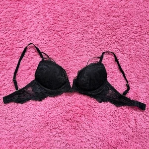 La Senza Floral Lace Black Bra - Picture 1 of 3
