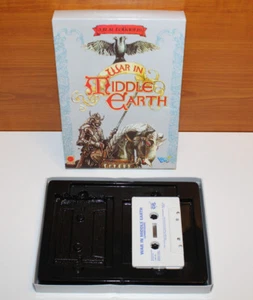 COMMODORE 64 ""WAR IN MIDDLE EARTH"" 80'S CASSETTE - Picture 1 of 1