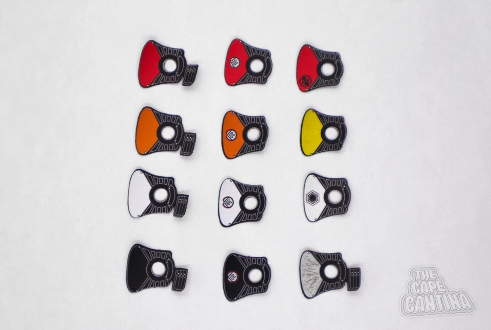 for Minifigure Star Wars Galactic Empire Ranked  Stormtrooper Pauldrons Only NEW - Image 1 of 1