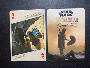 Swap Spielkarte Star Wars The Mandalorian Season 2 FIVE OF HEARTS - Bild 1 von 2