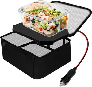 Portable Oven 24V Food Warmer Heated Lunch Box Reheating Lunches for car & truck - Picture 1 of 14