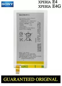 BATERÍA GENUINA SONY XPERIA E4G +DUAL E2003 E2006 E2033 E2053 LIS1574ERPC - Imagen 1 de 1