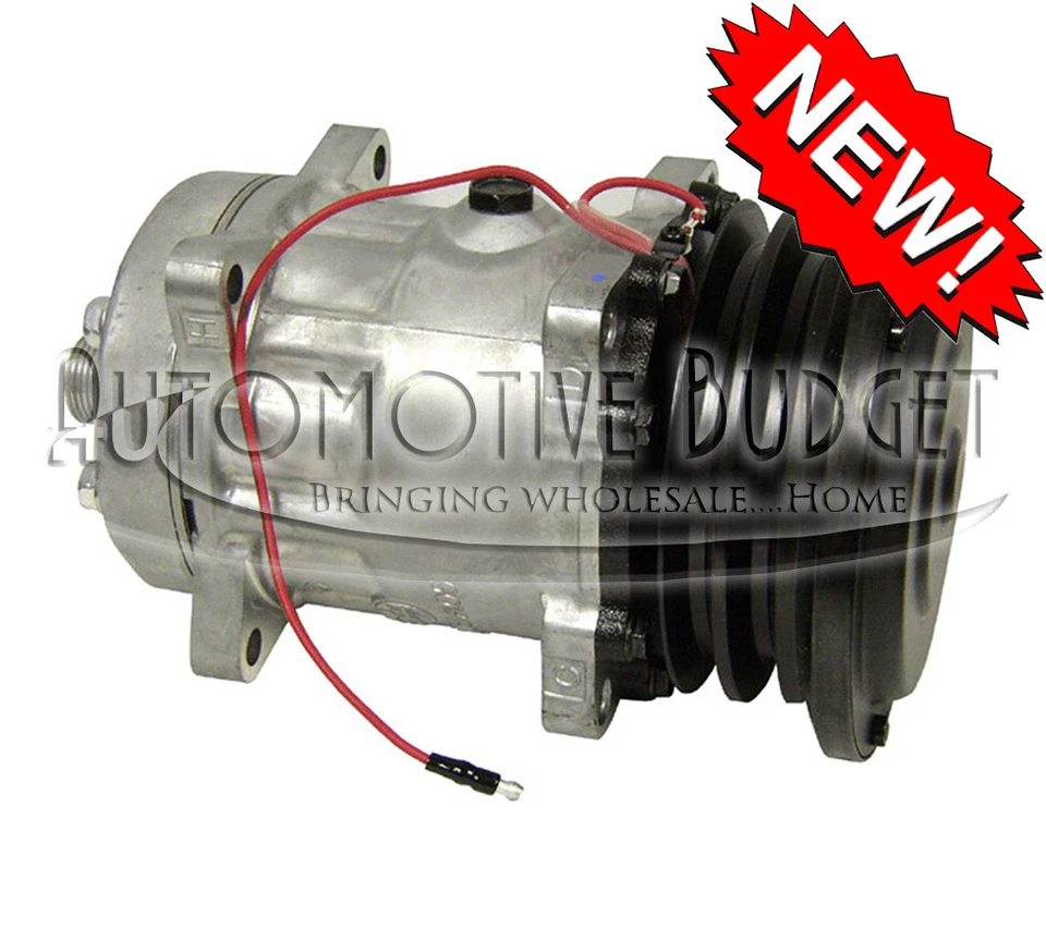 A/C Compressor w/Clutch for Sanden 4617, 5733 - NEW - Image 1 of 1