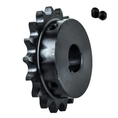 Piñón de cadena de rodillos Jeremywell #50 tipo B 1" diámetro 18 dientes Foto 1 de 4