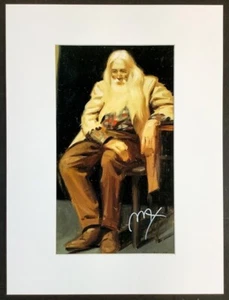 PETER MAX - 12x16 inch Matted Print - FRAME READY - Hand Signed Signature - Picture 1 of 11