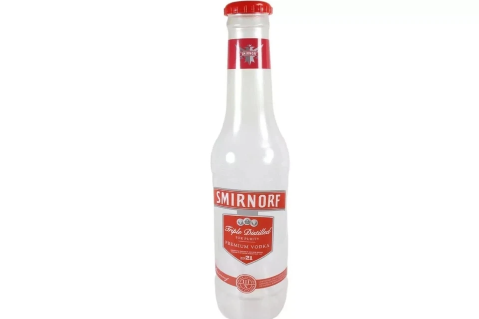 Giant Smirnoff Money Bottle Coins Savings Plastic Box Pot Piggy Bank 60cm - Image 1 of 1