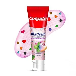 2x Colgate MaxFresh Rainbow Fresh Gel Toothpaste, 100g - Bild 1 von 3