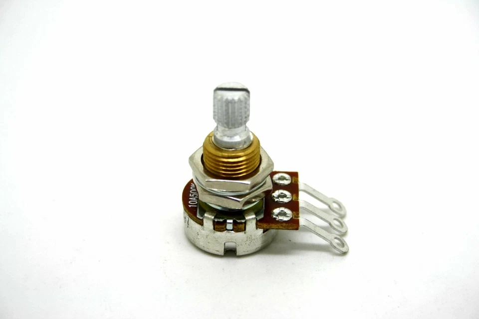 BOURNS 500K A500K AUDIO 16mm MINI POTENTIOMETER POT FOR FENDER GIBSON IBANEZ - Image 1 of 1