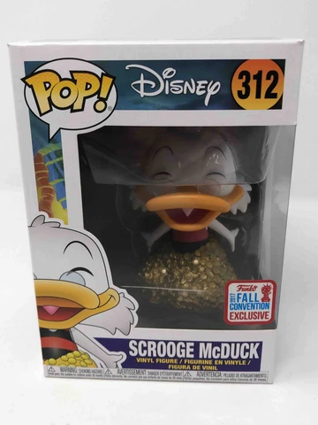 Funko POP! Disney DuckTales Scrooge McDuck with gold #312 Vinyl Figure Cover