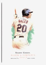 2007 Topps Allen & Ginter Shawn Green New York Mets #99
