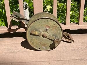 WW2 US Army Military Signal Corps Two Person Wire Reel Roll Field Gear