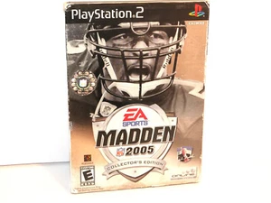 MADDEN NFL 2005 COLLECTOR'S EDITION *COMPLETE* PLAYSTATION 2 PS2 + SLEEVE TESTED - Picture 1 of 6