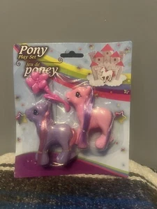 Vintage Greenbrier My Little Pony Play Set Clone 1980s Toy in Orig. Package - Picture 1 of 2