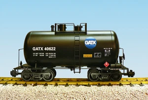 USA Trains Spur G Bierdosen-Kesselwagen R15204 GATX - schwarz   - Bild 1 von 1