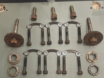 2001-2005 Lexus IS300 OEM Rear Differential Axle Mounting Bolts Washers Hardware - Image 1 of 4