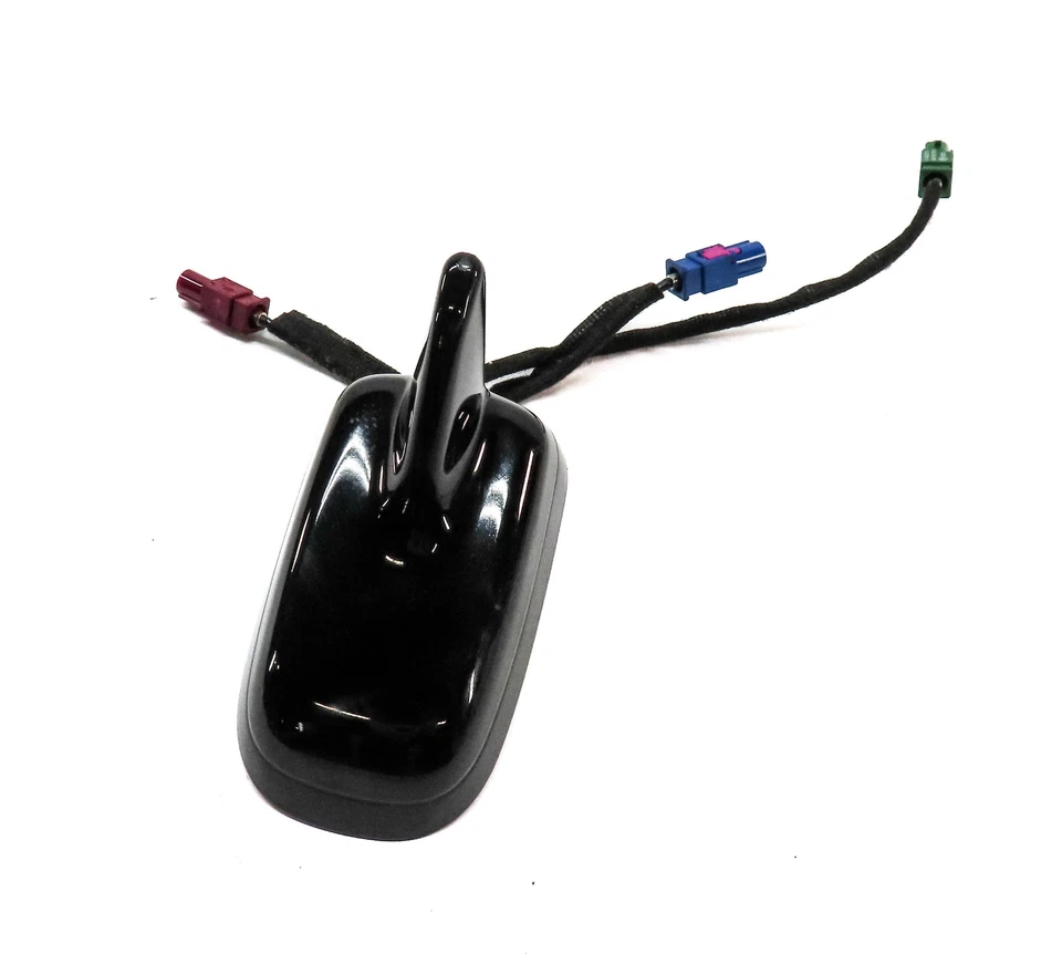 08-17 AUDI A3 Q5 SQ5 R8 B8 8R 8V RADIO AM/FM TECHO ALETA TIBURÓN ANTENA (NEGRO) Foto 1 de 4