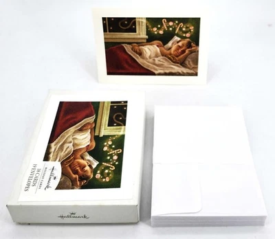 Tarjetas de felicitación navideñas Hallmark 18 unidades Candy Dreams oso de peluche Foto 1 de 4