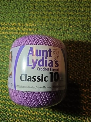 Aunt Lydia's Classic Crochet Thread Size 10 Wood Violet - Image 1 of 3