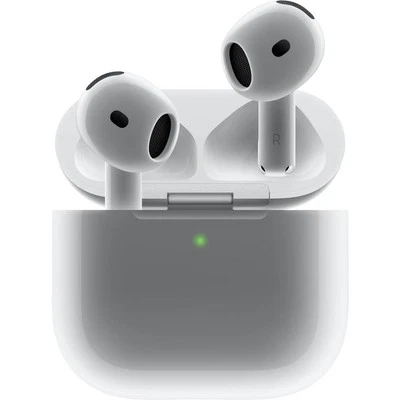 Apple AirPods 4 AirPods Bluetooth® Stereo Weiß Ladecase, Schweißresistent - Bild 1 von 3