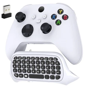 Tastatur Xbox Game Controller, Kabellos, Bluetooth, Weiß, Chatpad - Bild 1 von 2