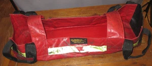 Clemens Firefighter High Rise Hose Carry Bag 40" PVC Heavy Duty Vinyl Red - Picture 1 of 13