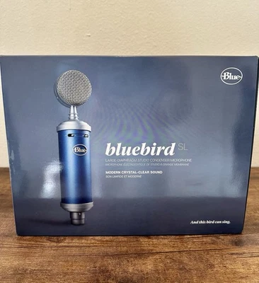 Blue Microphones Bluebird SL Studio Condenser Microphone Blue- New in box  - Image 1 of 4