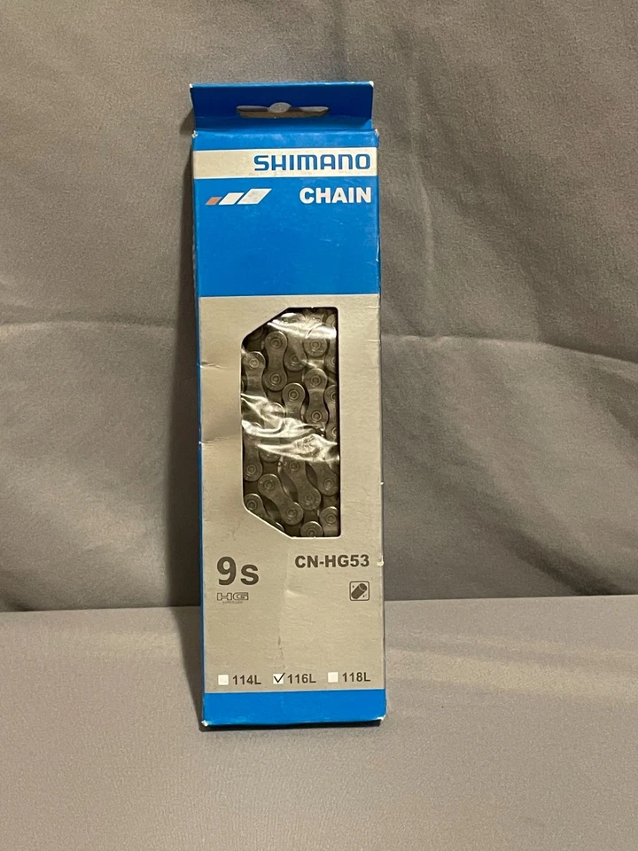 Shimano CN-HG53 Chain - 9-Speed, 116 Links - Image 1 of 1