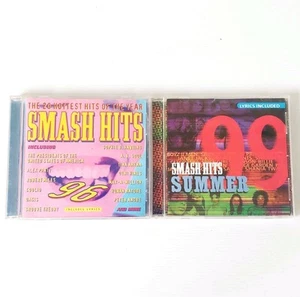 VARIOUS - SMASH HITS 96 + 99 - 90'S COMPILATION - CDs | Tested Working - Picture 1 of 7
