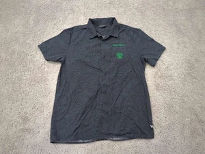 Camisa con botones Austin FC para hombre L negra abstracta palma MLS The Wildlife Collective - Imagen 1 de 9