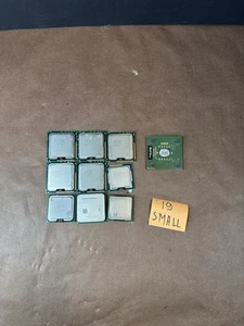 Lot Of 10 Mix Processor UNTESTED Ships Fast ! - Picture 1 of 9