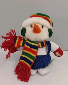 Singender tanzender Schneemann Plüsch Weihnachten Rock Holidays  - Bild 1 von 8