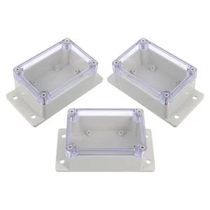  3 Set Scatola Presa Impermeabile Giunzione Resistente alle Intemperie Terminali Elettrici - Foto 1 di 16