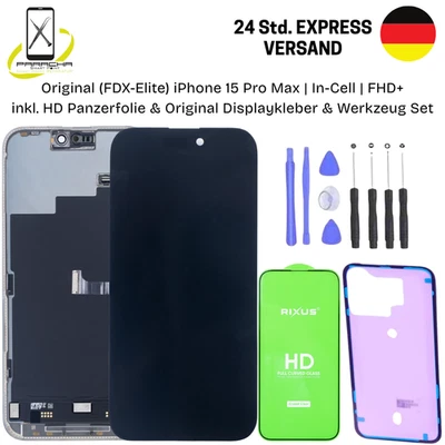 Original (FDX) Display iPhone 15 Pro Max IN-CELL Super Retina FHD+ Touchscreen - Bild 1 von 4