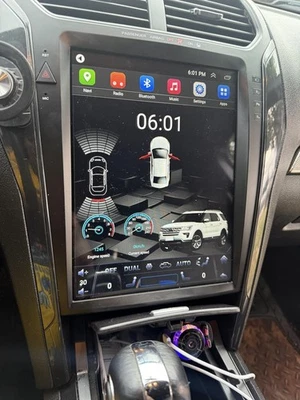 Radio de coche estéreo GPS navegación Carplay 12,1" para Ford Explorer 2011-2019 Android 14 Foto 1 de 4