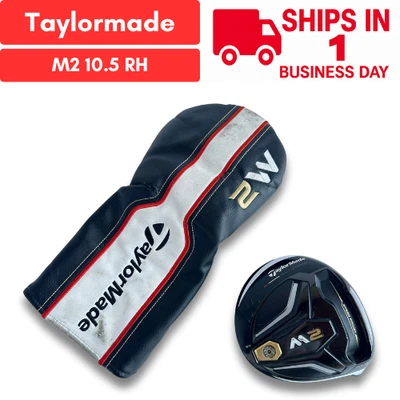 TaylorMade M2 10.5 testa driver mano destra con copricapo USATA SPEDIZIONE VELOCE - Immagine 1 di 4