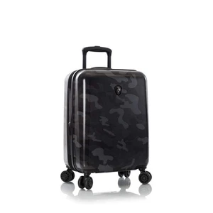 ⚡️ Hot Sale! Heys Black Camo 21" Carry On Spinner Lightweight Luggage - Picture 1 of 5