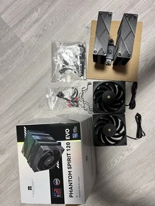Phantom Spirit 120 EVO CPU Air Cooler, 7 Heat Pipes CPU Cooler,Dual 120mm READ - Picture 1 of 3