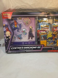 Pokemon TCG: Cynthia’s Garchomp ex Premium Collection Box Sealed - Bild 1 von 7