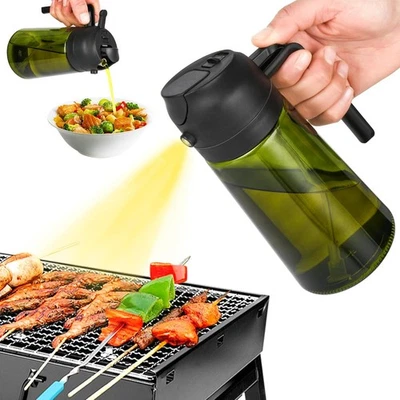 Kitchen Maiden 2 In 1 Oil Dispenser, Kitchenmaiden 2-in-1 15.4 Ounces, green  - Image 1 of 4