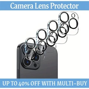 1/2/3pcs Camera Lens Protector For iPhone Pro Max 14 Plus 13 Mini Tempered Glass - Picture 1 of 14