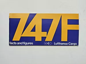 Lufthansa ""Lufthansa Cargo"" Broschüre, 1972, in englischer Sprache, Sammlerstück, selten - Bild 1 von 10