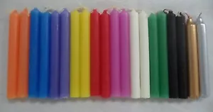 20 ASSORTED 4" MINI SPELL CANDLES DELUXE SET (Altar Wicca Ritual Chime Candles) - Picture 1 of 1