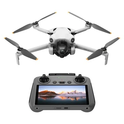 DJI Mini 4 Pro Fly More Combo (RC2) 4K/60fps HDR, 20km FHD Drone New - M1800 - Image 1 of 4