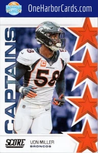 2019 Score Denver Broncos #C-7 Von Miller - Picture 1 of 2