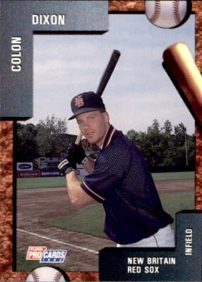 1992 New Britain Red Sox Fleer/ProCards 439 Colin Dixon West Vancouver BC Canada - Image 1 of 2