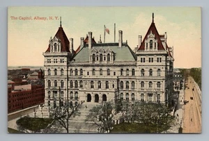 Cartolina The Capitol Albany New York - Foto 1 di 2