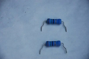 RESISTOR: 15 Ohm, 5W 5-WATT 5%, Preformed Horizontal Mount Leads NEW 2pcs for $1 - Picture 1 of 1