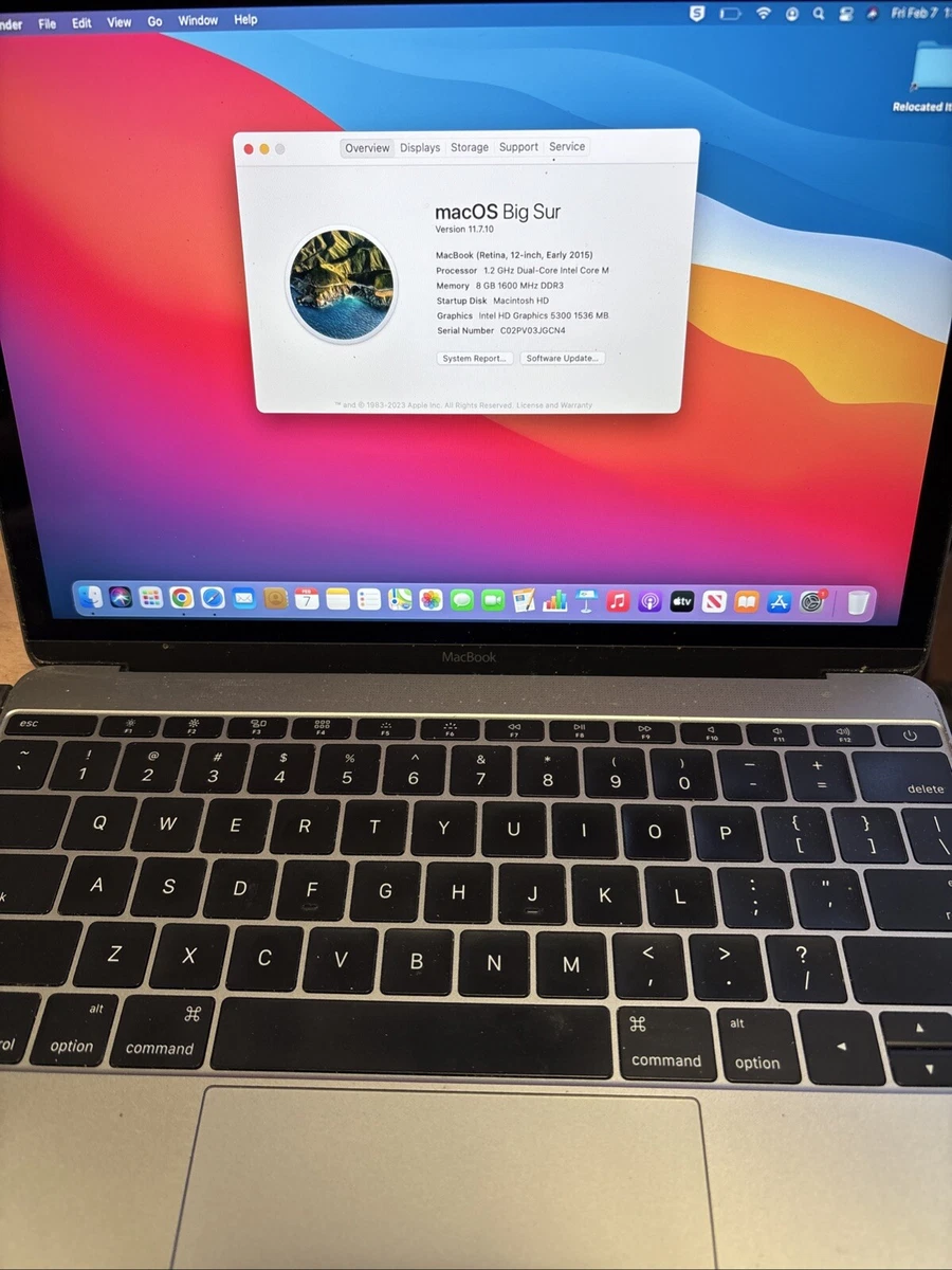 2015 Apple Intel Core M Laptops for sale - eBay